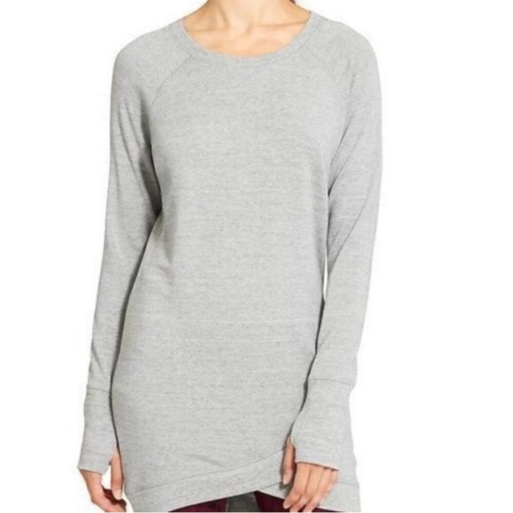 Athleta Long Sleeve Tunic Sweater cross cross modal dress Sz. m
